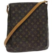 Louis Vuitton Vintage Pre-owned Canvas louis-vuitton-vskor Brown, Dam