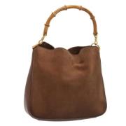 Gucci Vintage Pre-owned Mocka handvskor Brown, Dam