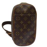 Louis Vuitton Vintage Pre-owned Canvas louis-vuitton-vskor Brown, Dam