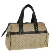 Louis Vuitton Vintage Pre-owned Canvas handvskor Green, Dam