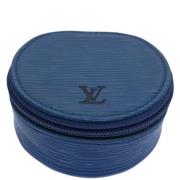 Louis Vuitton Vintage Pre-owned Laeder louis-vuitton-vskor Blue, Dam