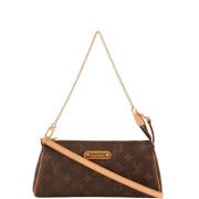 Louis Vuitton Vintage Pre-owned Canvas axelremsvskor Brown, Dam