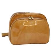 Louis Vuitton Vintage Pre-owned Laeder ryggsckar Beige, Dam