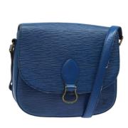 Louis Vuitton Vintage Pre-owned Laeder louis-vuitton-vskor Blue, Dam