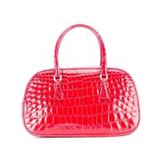 Prada Vintage Pre-owned Laeder prada-vskor Red, Dam