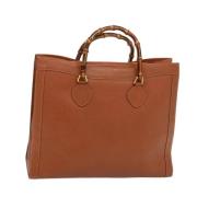 Gucci Vintage Pre-owned Laeder gucci-vskor Brown, Dam