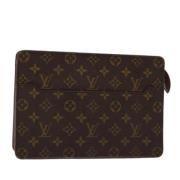 Louis Vuitton Vintage Pre-owned Canvas louis-vuitton-vskor Brown, Dam