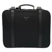 Prada Vintage Pre-owned Tyg resvskor Black, Unisex