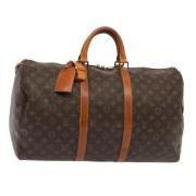 Louis Vuitton Vintage Pre-owned Canvas louis-vuitton-vskor Brown, Dam