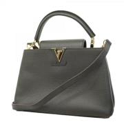 Louis Vuitton Vintage Pre-owned Tyg handvskor Black, Dam