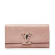 Louis Vuitton Vintage Pre-owned Laeder plnbcker Pink, Dam