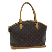 Louis Vuitton Vintage Pre-owned Canvas louis-vuitton-vskor Brown, Dam