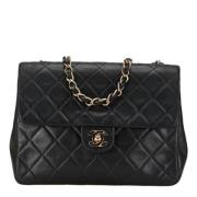 Chanel Vintage Pre-owned Laeder chanel-vskor Black, Dam