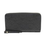 Louis Vuitton Vintage Pre-owned Laeder plnbcker Black, Dam