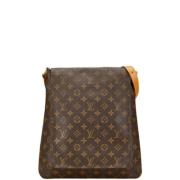 Louis Vuitton Vintage Pre-owned Canvas louis-vuitton-vskor Brown, Dam