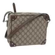 Gucci Vintage Pre-owned Laeder gucci-vskor Beige, Dam