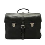 Prada Vintage Pre-owned Laeder prada-vskor Black, Herr