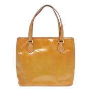 Louis Vuitton Vintage Pre-owned Laeder louis-vuitton-vskor Beige, Dam