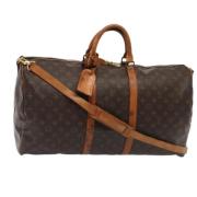 Louis Vuitton Vintage Pre-owned Canvas louis-vuitton-vskor Brown, Dam