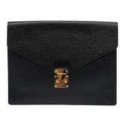 Louis Vuitton Vintage Pre-owned Laeder louis-vuitton-vskor Black, Dam