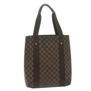 Louis Vuitton Vintage Pre-owned Canvas louis-vuitton-vskor Brown, Dam