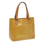 Louis Vuitton Vintage Pre-owned Laeder louis-vuitton-vskor Beige, Dam