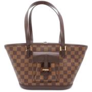 Louis Vuitton Vintage Pre-owned Canvas louis-vuitton-vskor Brown, Dam