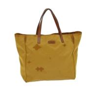 Gucci Vintage Pre-owned Canvas gucci-vskor Yellow, Dam