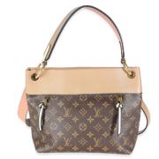 Louis Vuitton Vintage Pre-owned Canvas handvskor Brown, Dam