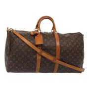 Louis Vuitton Vintage Pre-owned Canvas louis-vuitton-vskor Brown, Dam