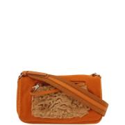 Prada Vintage Pre-owned Canvas prada-vskor Orange, Dam