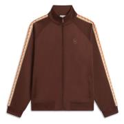 Drole de Monsieur Brun Tracksuit Jacka med 'D' Broderi Brown, Herr