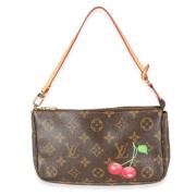 Louis Vuitton Vintage Pre-owned Canvas louis-vuitton-vskor Brown, Dam