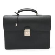 Louis Vuitton Vintage Pre-owned Laeder portfljer Black, Dam