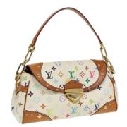 Louis Vuitton Vintage Pre-owned Canvas louis-vuitton-vskor White, Dam