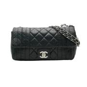 Chanel Vintage Pre-owned Laeder chanel-vskor Black, Dam