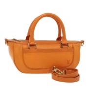 Louis Vuitton Vintage Pre-owned Laeder handvskor Orange, Dam