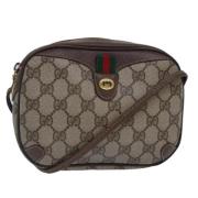 Gucci Vintage Pre-owned Canvas gucci-vskor Brown, Dam