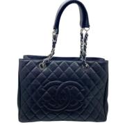 Chanel Vintage Pre-owned Laeder chanel-vskor Black, Dam