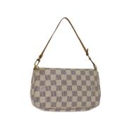 Louis Vuitton Vintage Pre-owned Canvas louis-vuitton-vskor Beige, Dam