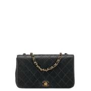 Chanel Vintage Pre-owned Laeder chanel-vskor Black, Dam