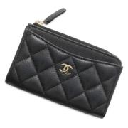 Chanel Vintage Pre-owned Tyg plnbcker Black, Dam