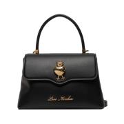 Moschino Elegant Svart Handväska Black, Dam