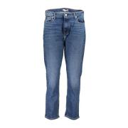 Tommy Hilfiger Slim Cigarette Tvättad Effekt Jeans Blue, Dam