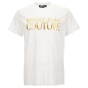 Versace Jeans Couture T-shirts och Polos White, Herr