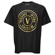 Versace Jeans Couture T-shirts och Polos Black, Herr