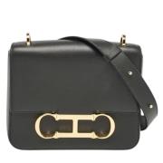 Carolina Herrera Pre-owned Pre-owned Laeder axelremsvskor Black, Dam