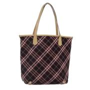 Burberry Vintage Pre-owned Canvas totevskor Brown, Dam