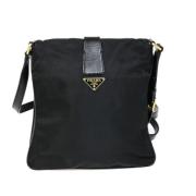 Prada Vintage Pre-owned Tyg prada-vskor Black, Dam