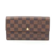 Louis Vuitton Vintage Pre-owned Laeder plnbcker Brown, Dam